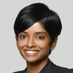 Head and shoulders photo of Anjali Viswamohanan.